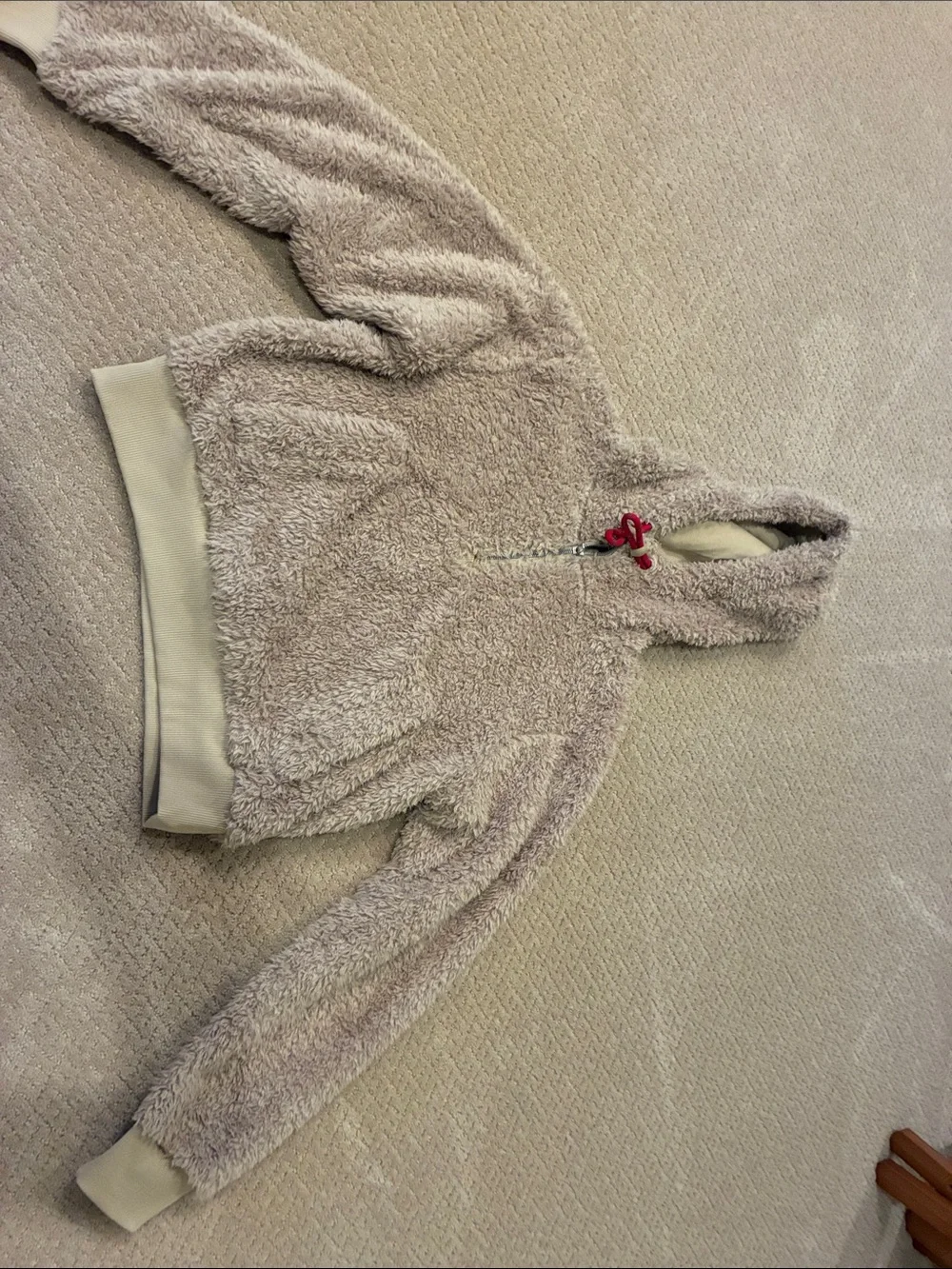 lululemon athletica Plush Teddy Half-Zip Hoodie - Light Taupe